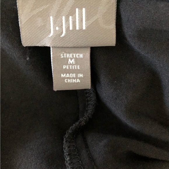 J. Jill Charcoal Relaxed Stretch Blazer Petite Medium Women’s Jacket - Picture 3 of 6